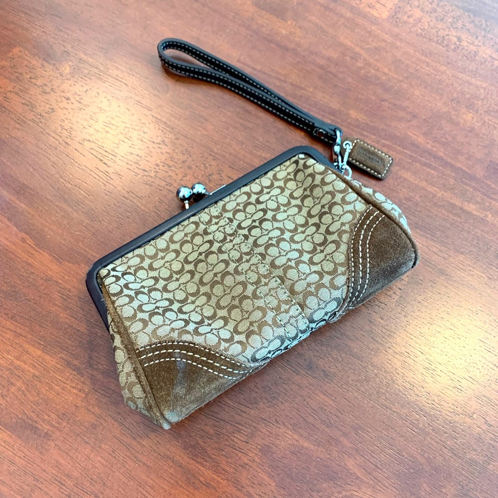 Coach wristlet